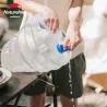 Seau d'eau pliable NATUREHIKE : marchez léger et restez hydraté